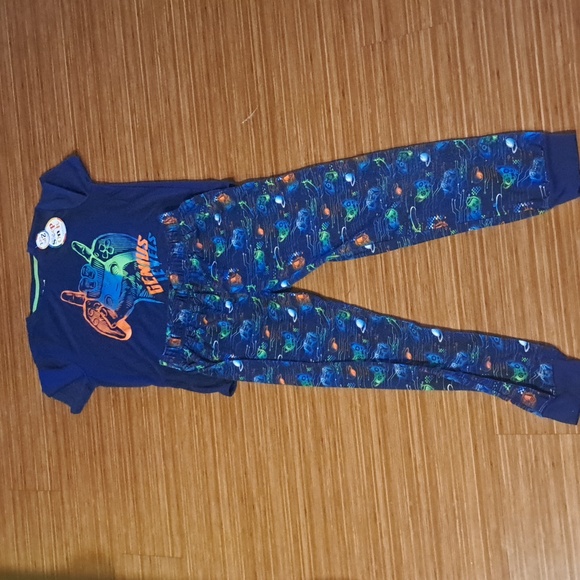 NWT Gamer video game genius levels pjs pajama set cotton - Picture 2 of 4
